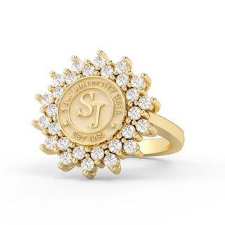 Custom College Class Ring | 177 Success Custom Class Ring | University Collection | San Jose Jewelers