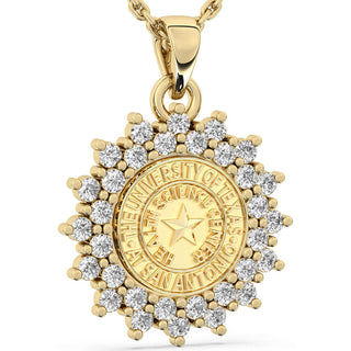 UTHSC San Antonio Necklace | 177 Success San Jose Jewelers Stone Type: Cubic Zirconia