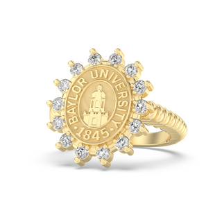Baylor Class Ring | San Jose Jewelers Custom College Rings| 193 | Yellow Gold | Pat Neff Seal