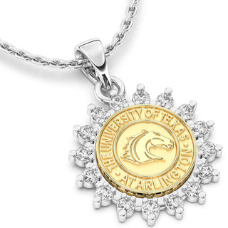 UT Arlington Necklace | 193 Cherish San Jose Jewelers Stone Type: Cubic Zirconia