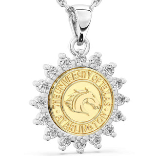 UT Arlington Necklace | 193 Cherish San Jose Jewelers Stone Type: Cubic Zirconia