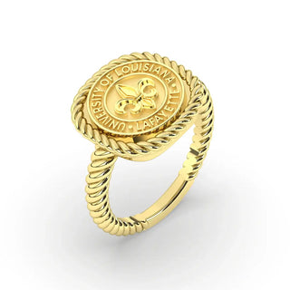 University of Louisiana at Lafayette Class Ring | ULL Class Ring | Ragin' Cajuns | 222 Classic