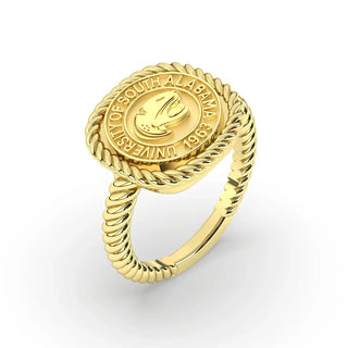 University of South Alabama Class Rings | South Alabama Graduation Ring | South Alabama Jaguars | 222 Classic