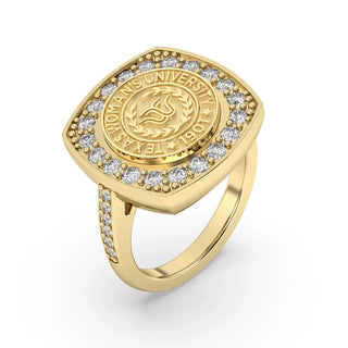 TWU Class Ring | Texas Woman's University Class Ring | TWU Graduation Ring | TWU Pioneers | 223 Victory