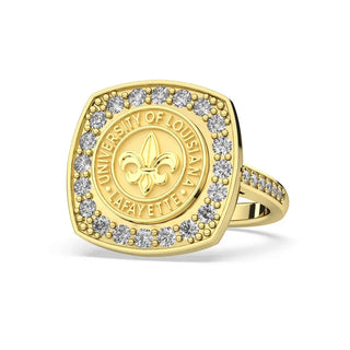 University of Louisiana at Lafayette Class Ring | ULL Class Ring | Ragin' Cajuns | 223 Victory