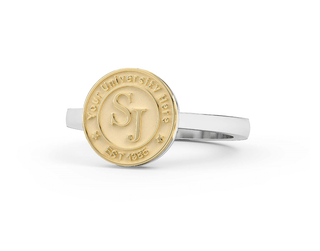 228 Vida - 10mm - Single Shank Band - White Gold - Size 6.5-11 (CLEARANCE) San Jose Jewelers