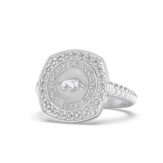 University of Arkansas Class Ring | UARK Class Ring | Arkansas Class Ring | Arkansas Razorbacks | 237 Luna