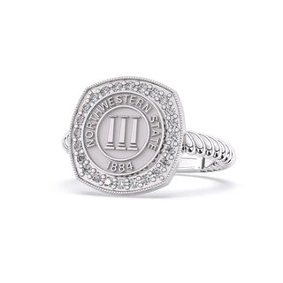 Northwestern Class Ring | Northwestern State University Class Ring | NSU Demons | 237 Luna