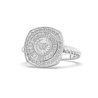 TWU Class Ring | Texas Woman's University Class Ring | TWU Graduation Ring | TWU Pioneers | 237 Luna