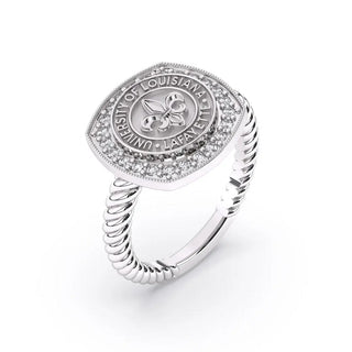 University of Louisiana at Lafayette Class Ring | ULL Class Ring | Ragin' Cajuns | 237 Luna