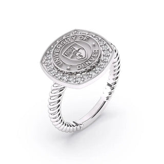DU Graduation Ring | University of Denver Class Ring | DU Jewelry | 237 Luna