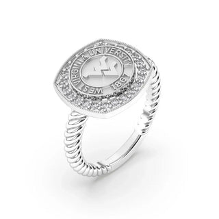 WVU Graduation | WVU Class Ring | WVU Jewelry | West Virginia University Graduation | West Virginia University Class Ring | West Virginia Mountaineers | 237 Luna