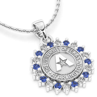 UT Arlington Necklace | 245 Prestige San Jose Jewelers Stone Type: Cubic Zirconia