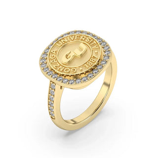 Women Gonzaga University Class Ring | Gonzaga Graduation Gifts | Gozags | Gonzaga University Bulldogs | Gonzaga University Colors | Gonzaga College Ring | 247 Milestone