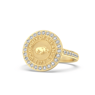 University of Arkansas Class Ring | UARK Class Ring | Arkansas Class Ring | Arkansas Razorbacks | 249 Eternity
