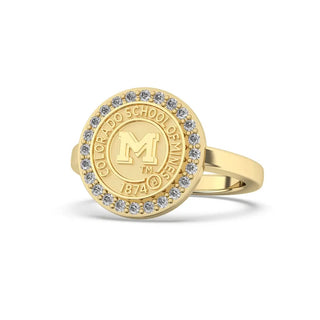 Colorado School of Mines Class Ring | Colorado School of Mines University Ring | Orediggers | 249 Eternity