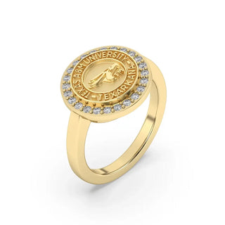Texas A&M Texarkana Class Ring | Texas A&M University-Texarkana Eagles | 249 Eternity