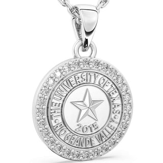 UTRGV Necklace | 249 Eternity San Jose Jewelers Stone Type: Cubic Zirconia
