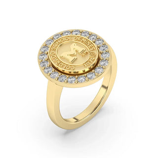 Colorado School of Mines Class Ring | Colorado School of Mines University Ring | Orediggers | 250 Triumph