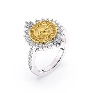 University of Louisiana at Lafayette Class Ring | ULL Class Ring | Ragin' Cajuns | 311 Honor
