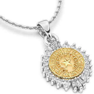 UTHSC San Antonio Necklace | 311 Honor San Jose Jewelers Stone Type: Cubic Zirconia