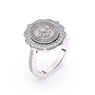 University of Louisiana at Lafayette Class Ring | ULL Class Ring | Ragin' Cajuns | 312 Grace