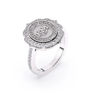 UNM Class Ring | University of New Mexico Class Ring | New Mexico Jewelry | New Mexico Ring | UNM Lobos | 312 Grace
