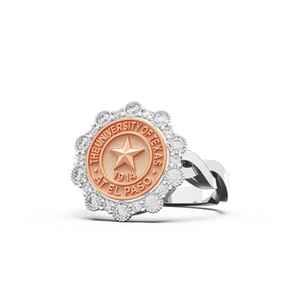 UTEP Class Ring | UTEP Graduation Ring | Class Rings El Paso | UTEP Miners | 313 Blossom