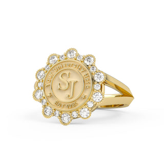 313 Blossom 10mm University Collection Ring