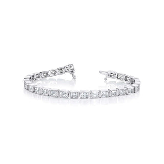 Moissanite Tennis Bracelet | 925 Sterling | 11.4 Carat San Jose Jewelers