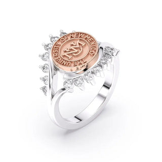 UNM Class Ring | University of New Mexico Class Ring | New Mexico Jewelry | New Mexico Ring | UNM Lobos | 71 Fierce
