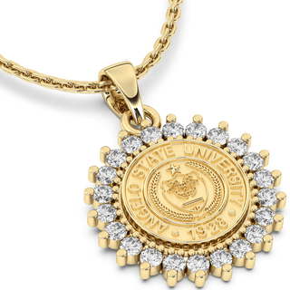 Angelo State Necklace | 123 Tradition San Jose Jewelers Stone Type: Cubic Zirconia