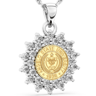 Angelo State Necklace | 177 Success San Jose Jewelers Stone Type: Cubic Zirconia