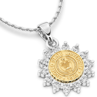 Angelo State Necklace | 193 Cherish San Jose Jewelers Stone Type: Cubic Zirconia