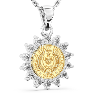 Angelo State Necklace | 193 Cherish San Jose Jewelers Stone Type: Cubic Zirconia