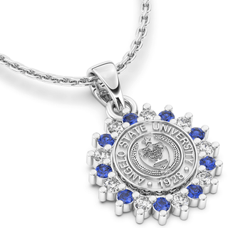 Angelo State Necklace | 245 Prestige San Jose Jewelers Stone Type: Cubic Zirconia