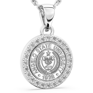 Angelo State Necklace | 249 Eternity San Jose Jewelers Stone Type: Cubic Zirconia