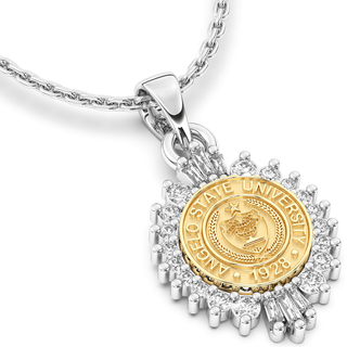 Angelo State Necklace | 311 Honor San Jose Jewelers Stone Type: Cubic Zirconia