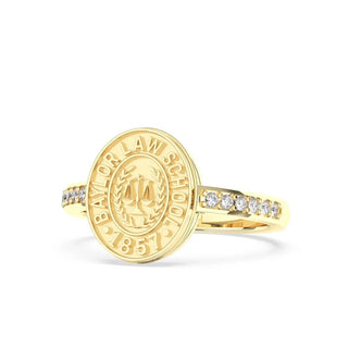 BU Law Class Ring | Baylor University School Of Law Ring - 228 Vida