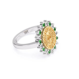 BU Law Class Ring | Baylor University School Of Law Ring - 245 Prestige | Platinum Silver