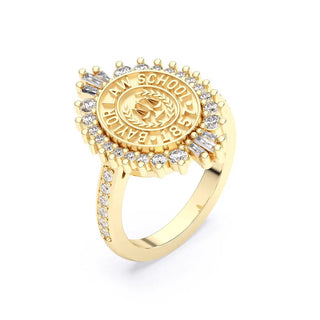 BU Law Class Ring | Baylor University School Of Law Ring - 311 Honor