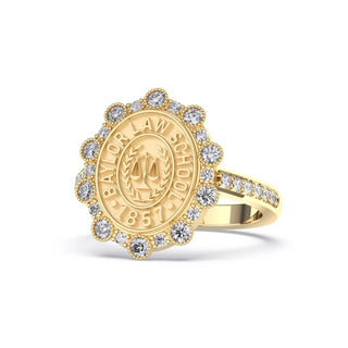 BU Law Class Ring | Baylor University School Of Law Ring - 313 Blossom
