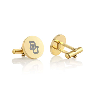 Baylor University BU Gold Cuff Links