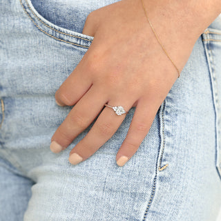 Ellie Engagement Ring | Diamond Engagement Ring | San Jose Jewelers