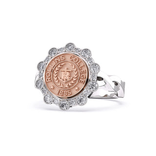 Rollins College Class Ring | Rollins Graduation Ring | Rollins Tars | 313 Blossom