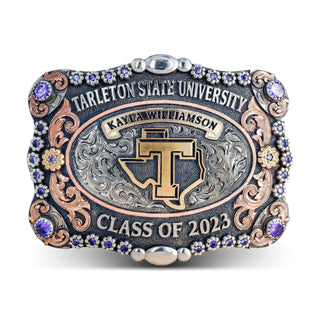 Tarleton State Belt Buckle | Tarleton Graduation Belt Buckle