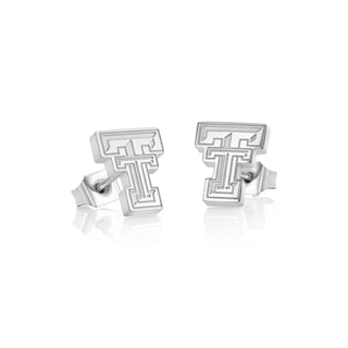 Texas Tech University Stud Earrings \ Stainless Steel