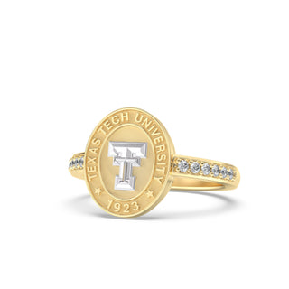 Texas Tech Class Ring | 228 Vida | San Jose Jewelers Custom College Ring