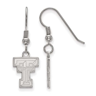 Texas Tech Dangle Earrings | Sterling Silver