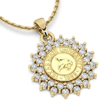 177 Success Texas State Necklace | University Collection | TXST Pendant